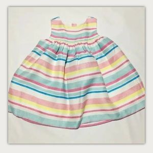 NWT $54 Janie & Jack Colorful Dress 6-12M